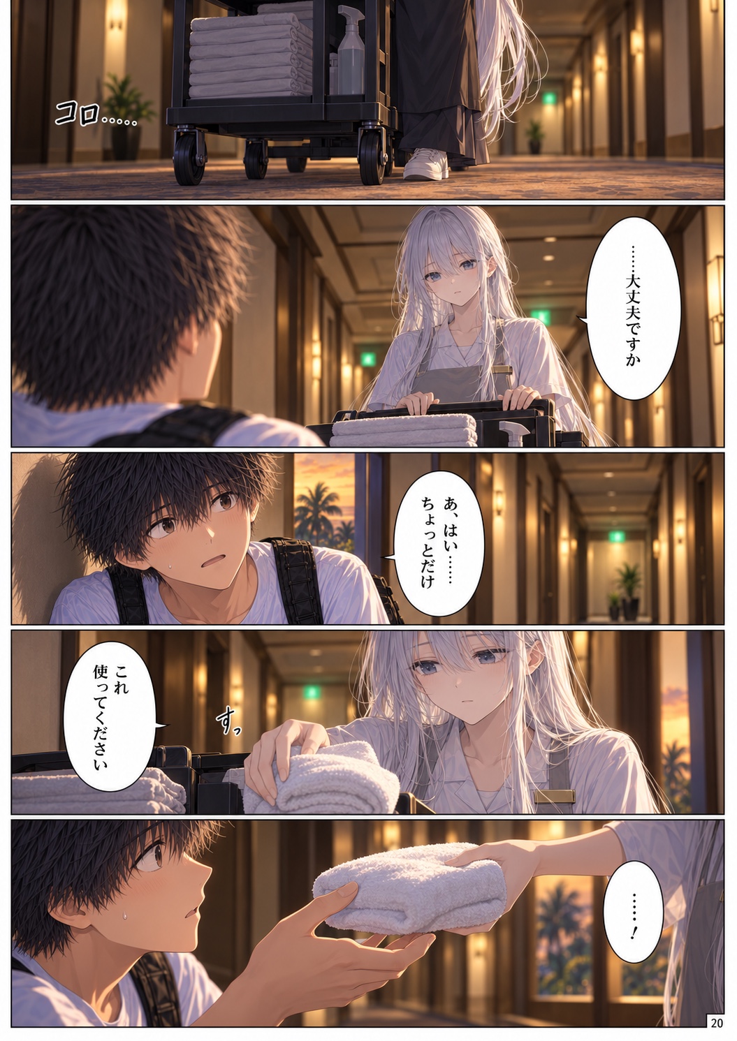 月が沈むまで。 Chapter 1 ページ20