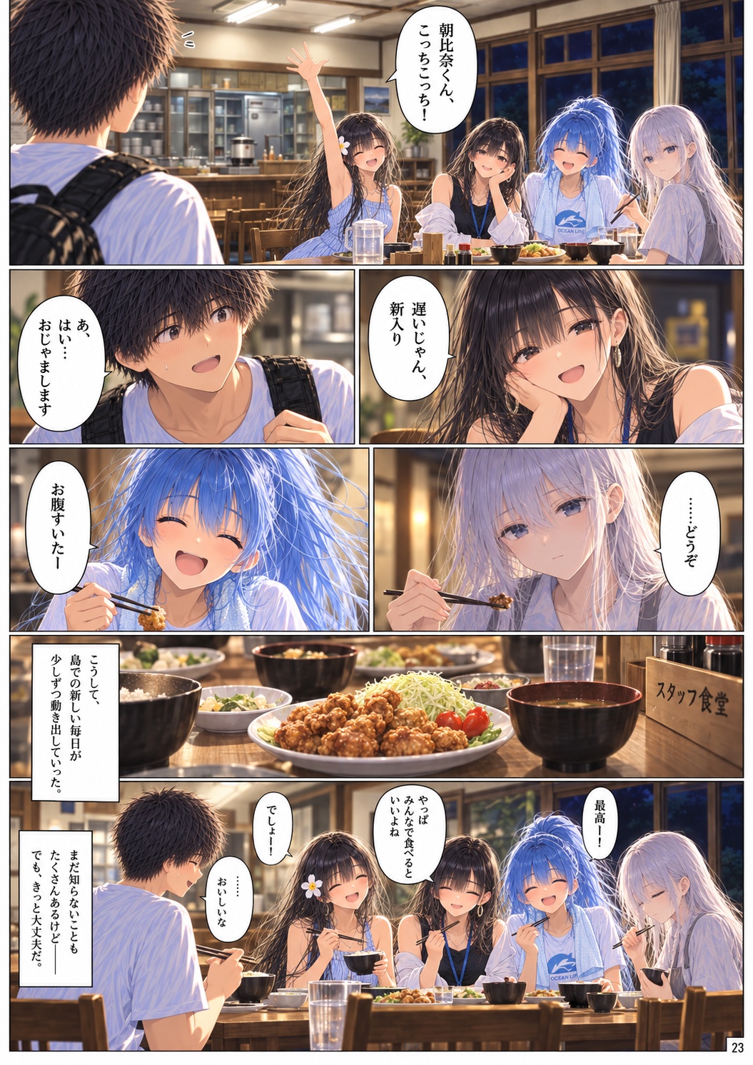月が沈むまで。 Chapter 1 ページ23