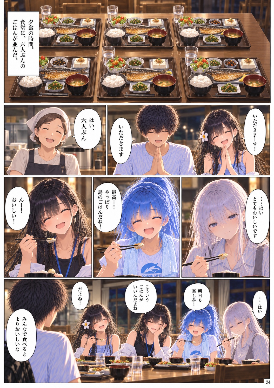 月が沈むまで。 Chapter 1 ページ24