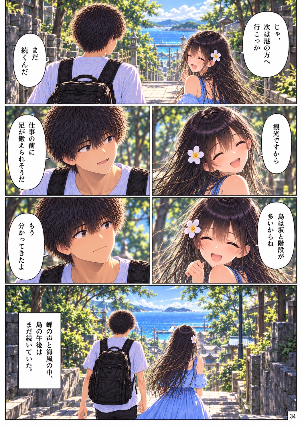 月が沈むまで。 Chapter 1 ページ34