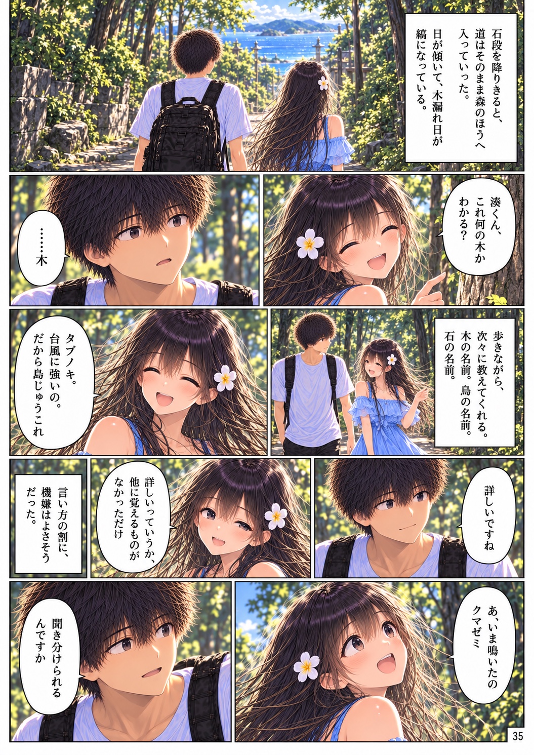 月が沈むまで。 Chapter 1 ページ35