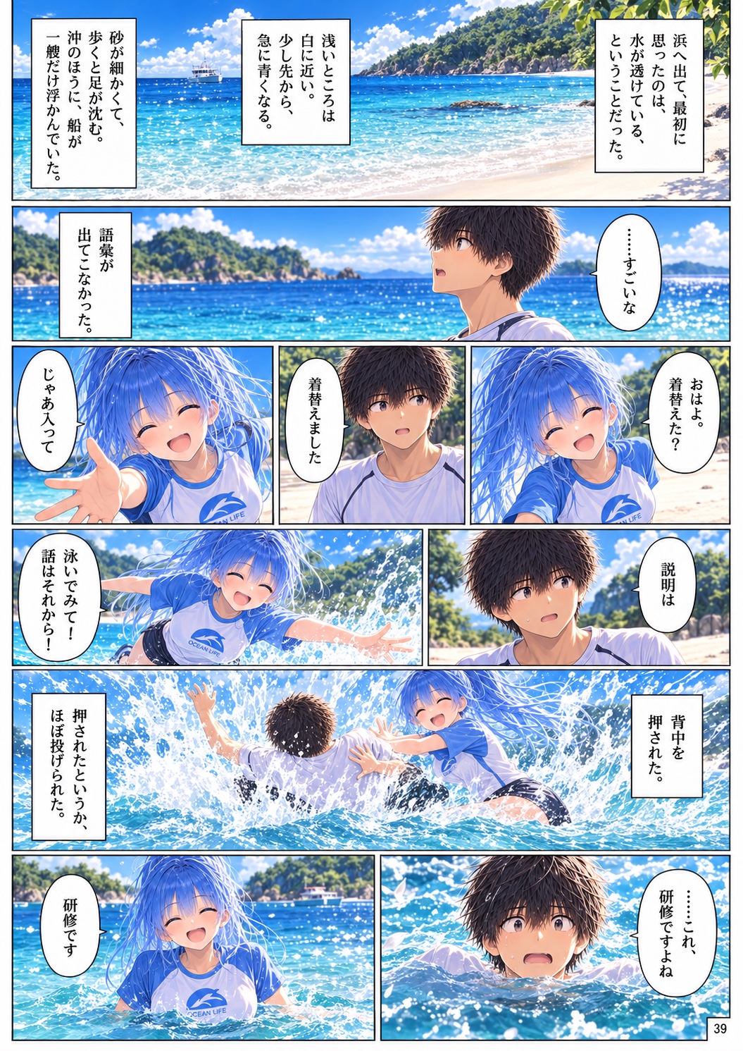 月が沈むまで。 Chapter 1 ページ39