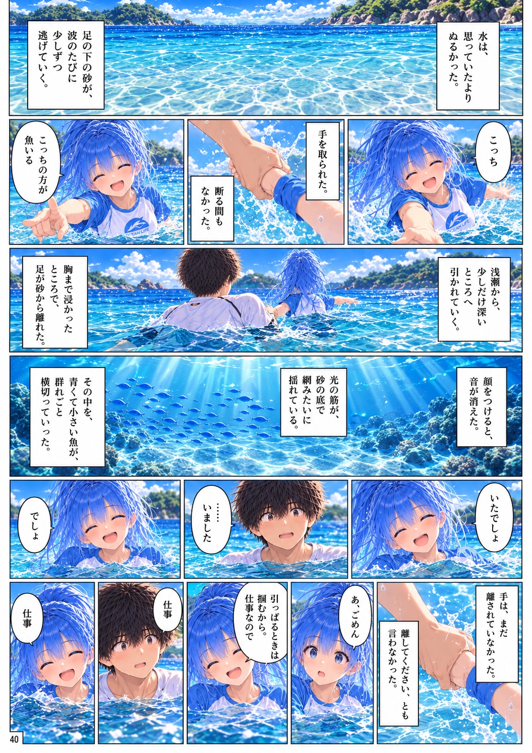 月が沈むまで。 Chapter 1 ページ40
