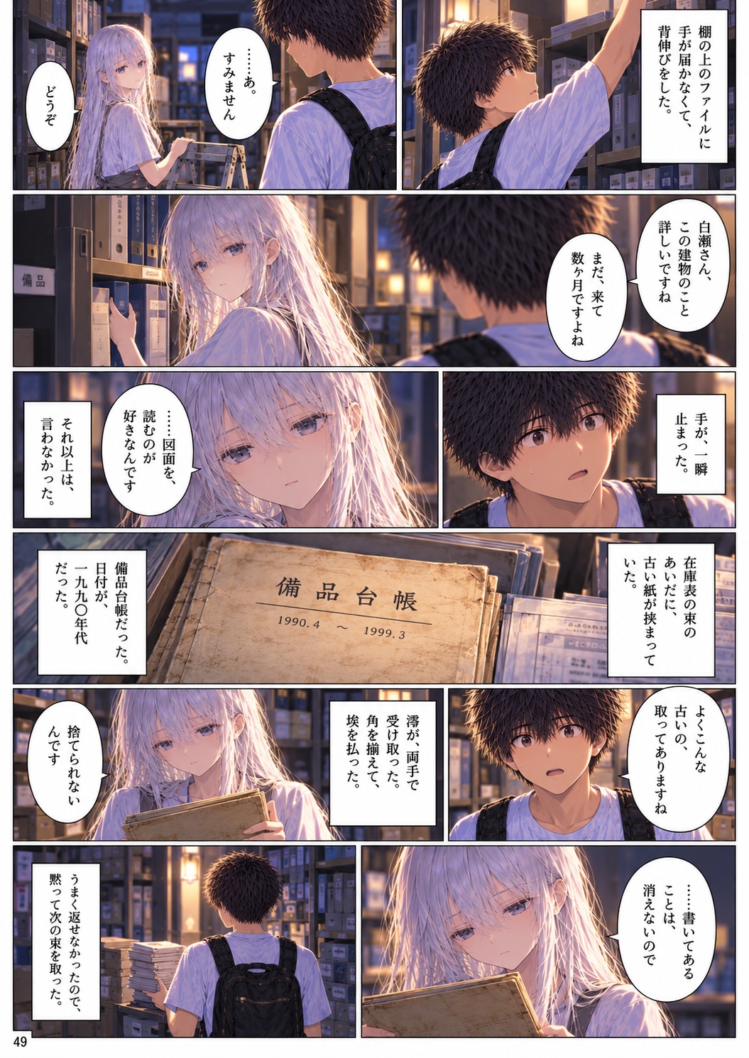 月が沈むまで。 Chapter 1 ページ49