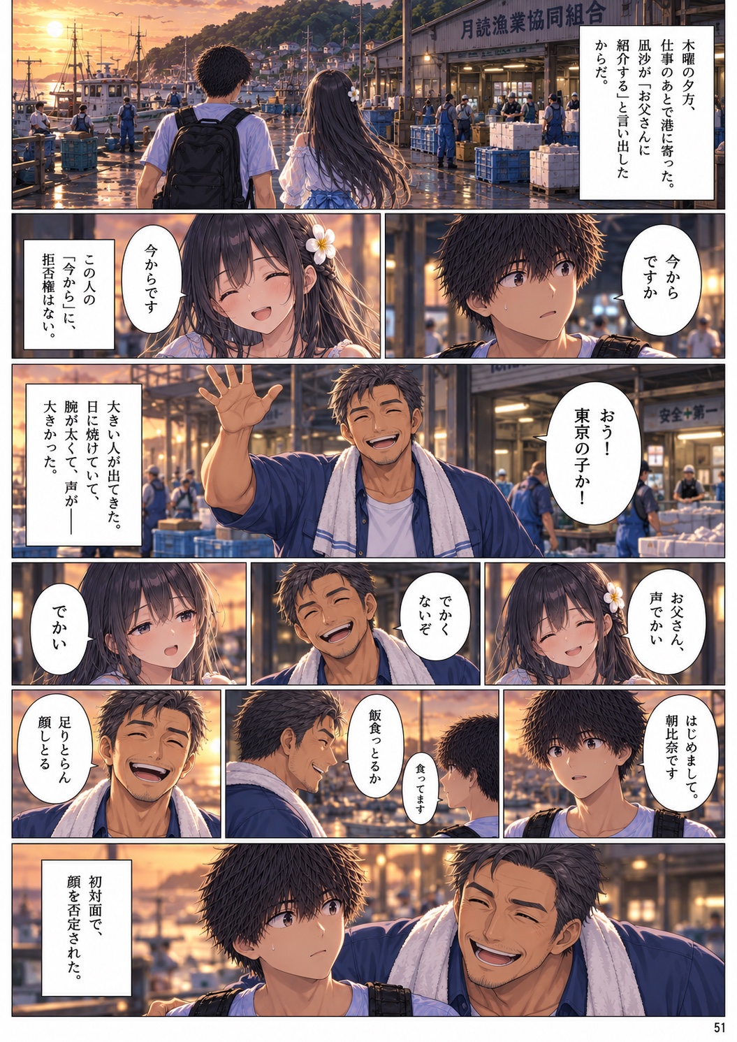 月が沈むまで。 Chapter 1 ページ51