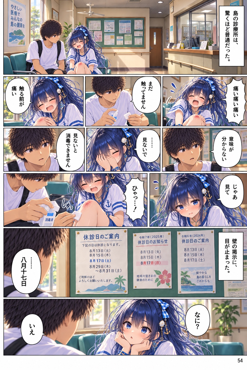 月が沈むまで。 Chapter 1 ページ54