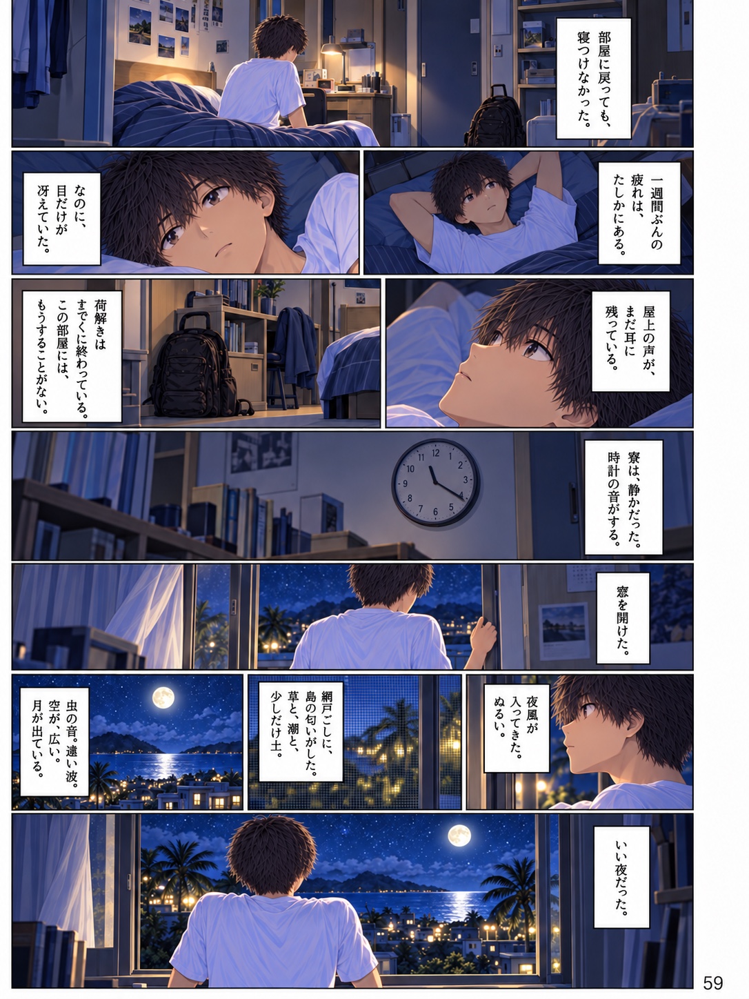 月が沈むまで。 Chapter 1 ページ59